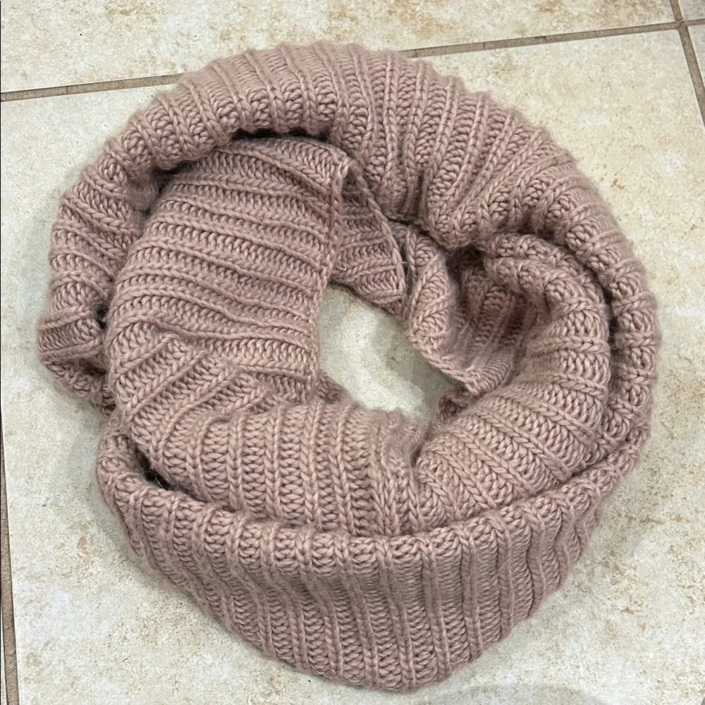 3 for $20! Cozy Knit Infinity Scarf - mauve